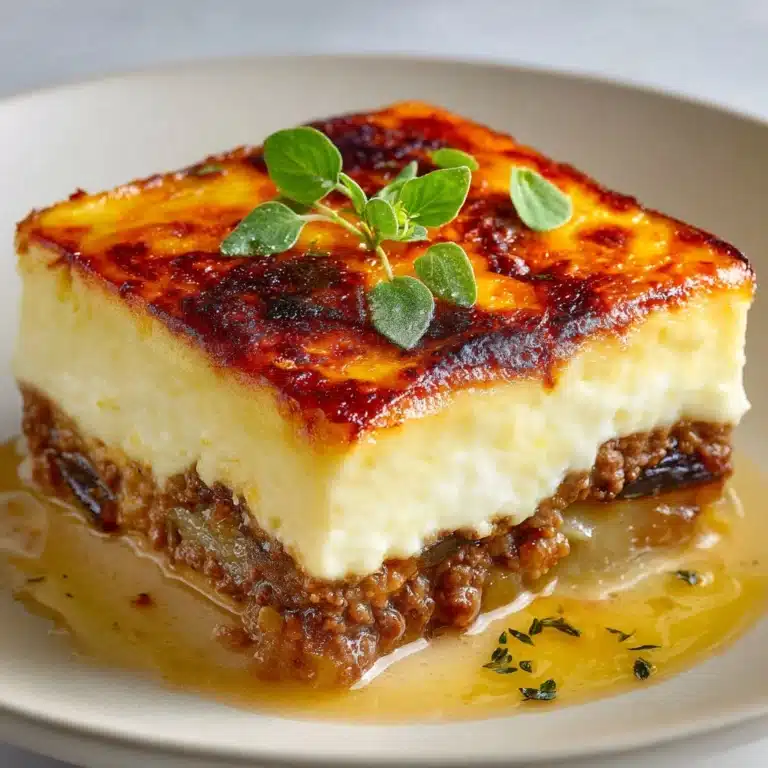 Cheat’s Moussaka Recipe