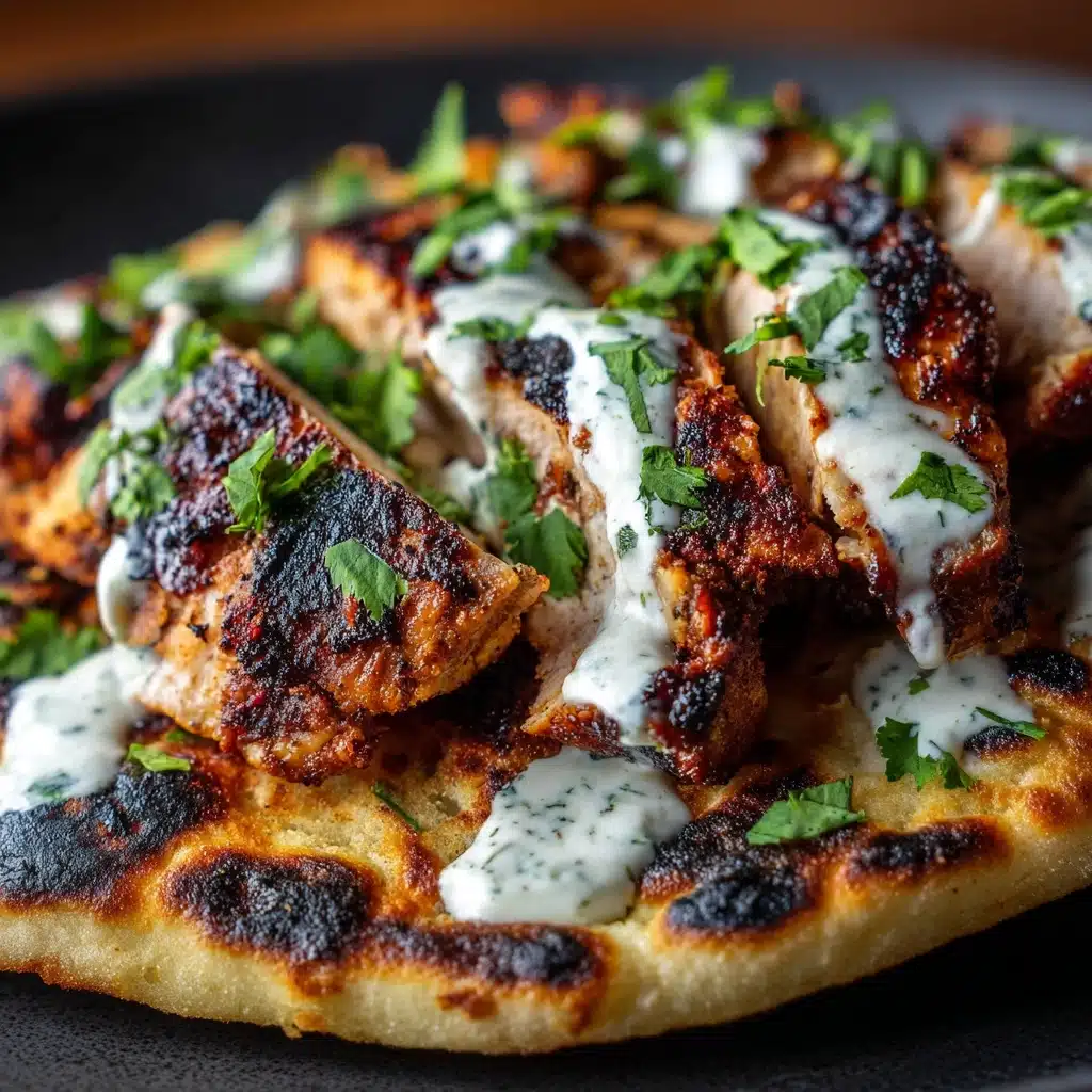 Chicken Shawarma with Yogurt Sauce Recipe - Recipe Image