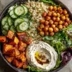 Chickpea & Sweet Potato Grain Bowls Recipe