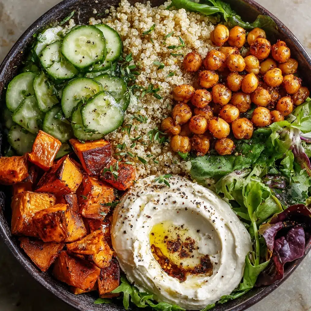 Chickpea & Sweet Potato Grain Bowls Recipe - Recipe Image