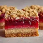 Amish Oatmeal Rhubarb Bars Recipe