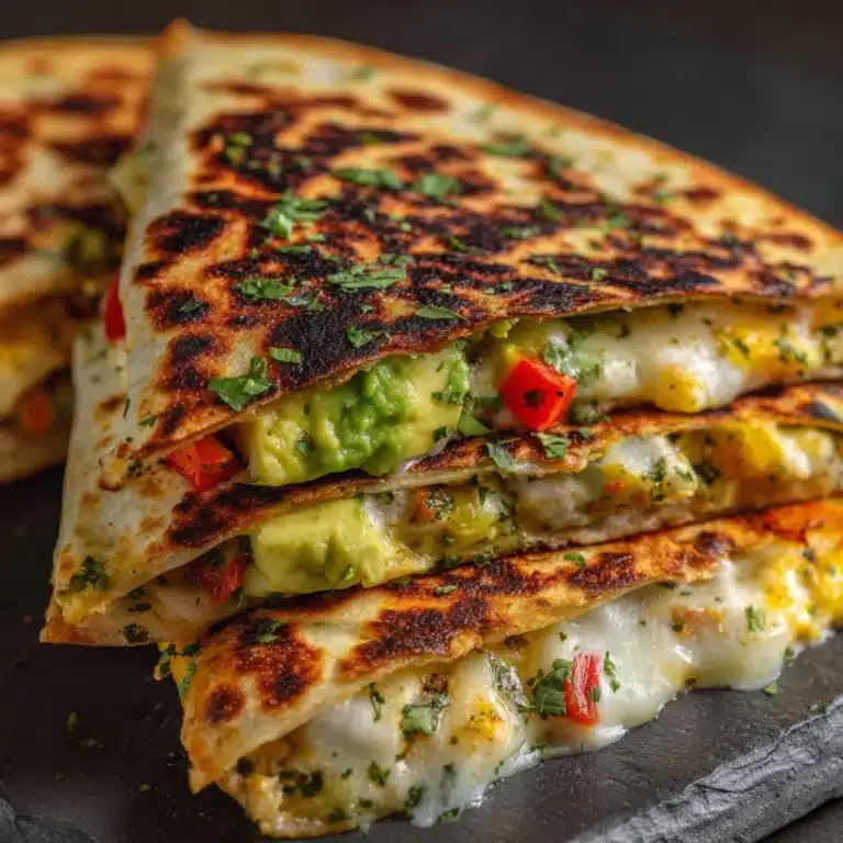 Chicken and Avocado Quesadillas Recipe