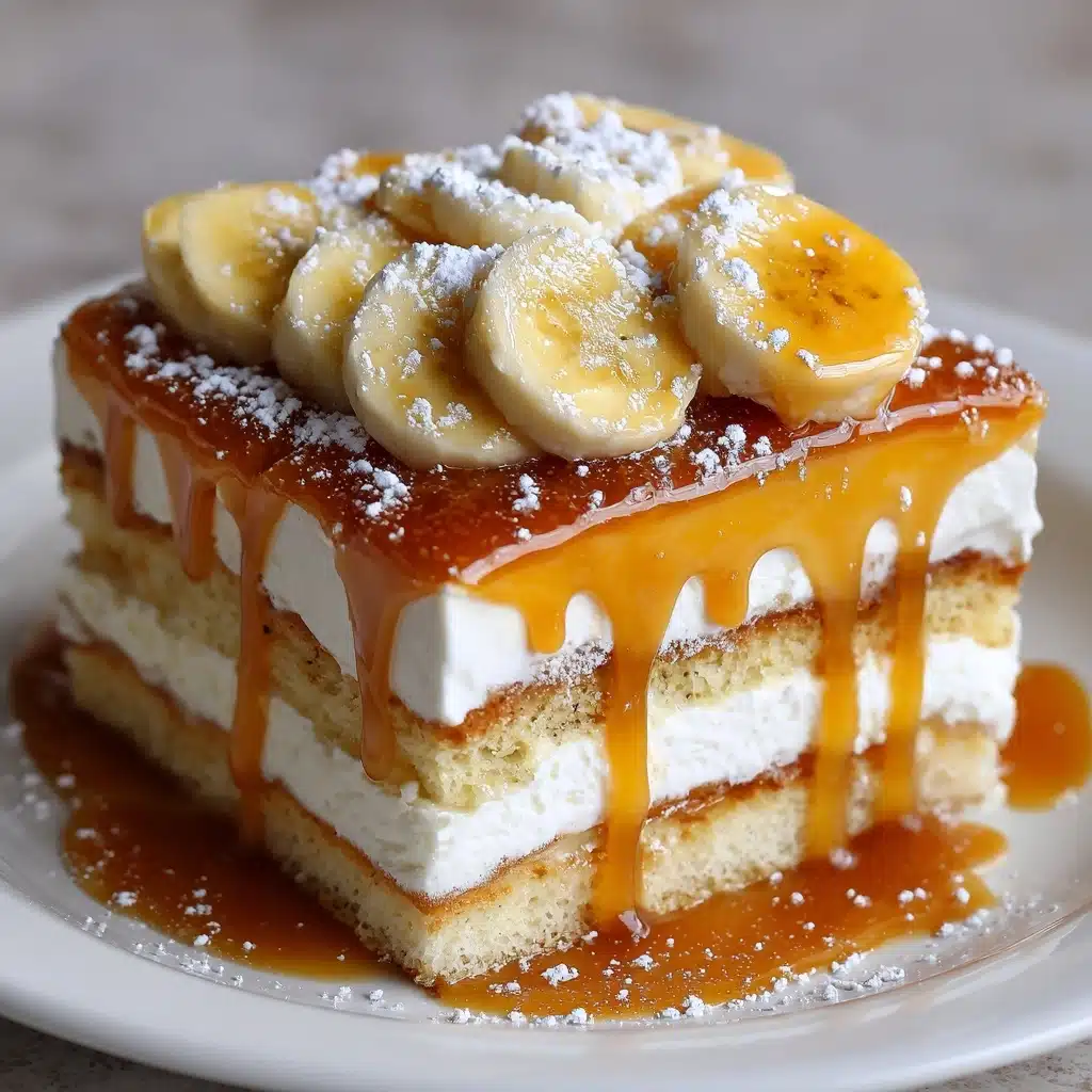 Banana Pudding Cheesecake Cake Recipe