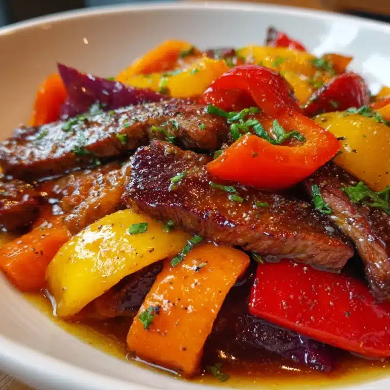 Chinese Pepper Steak Recipe