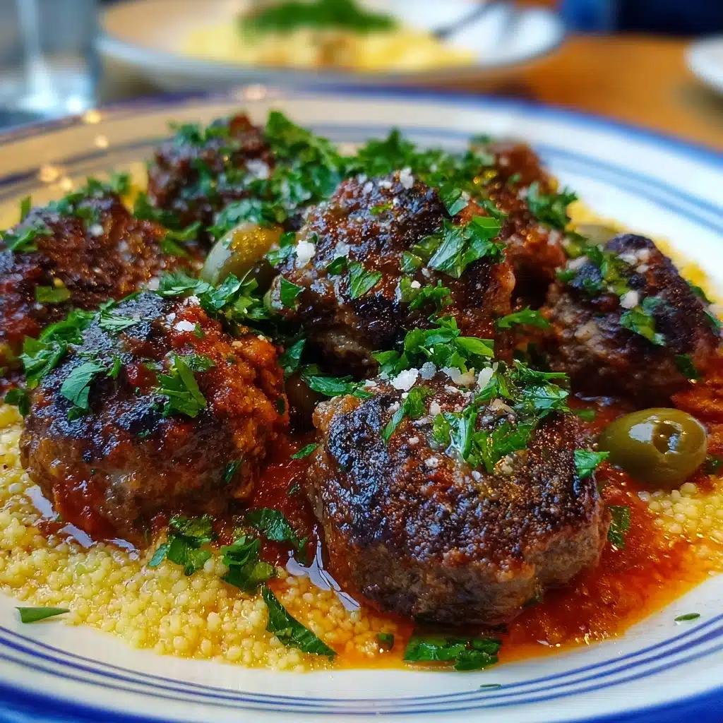Moroccan Meatballs Recipe