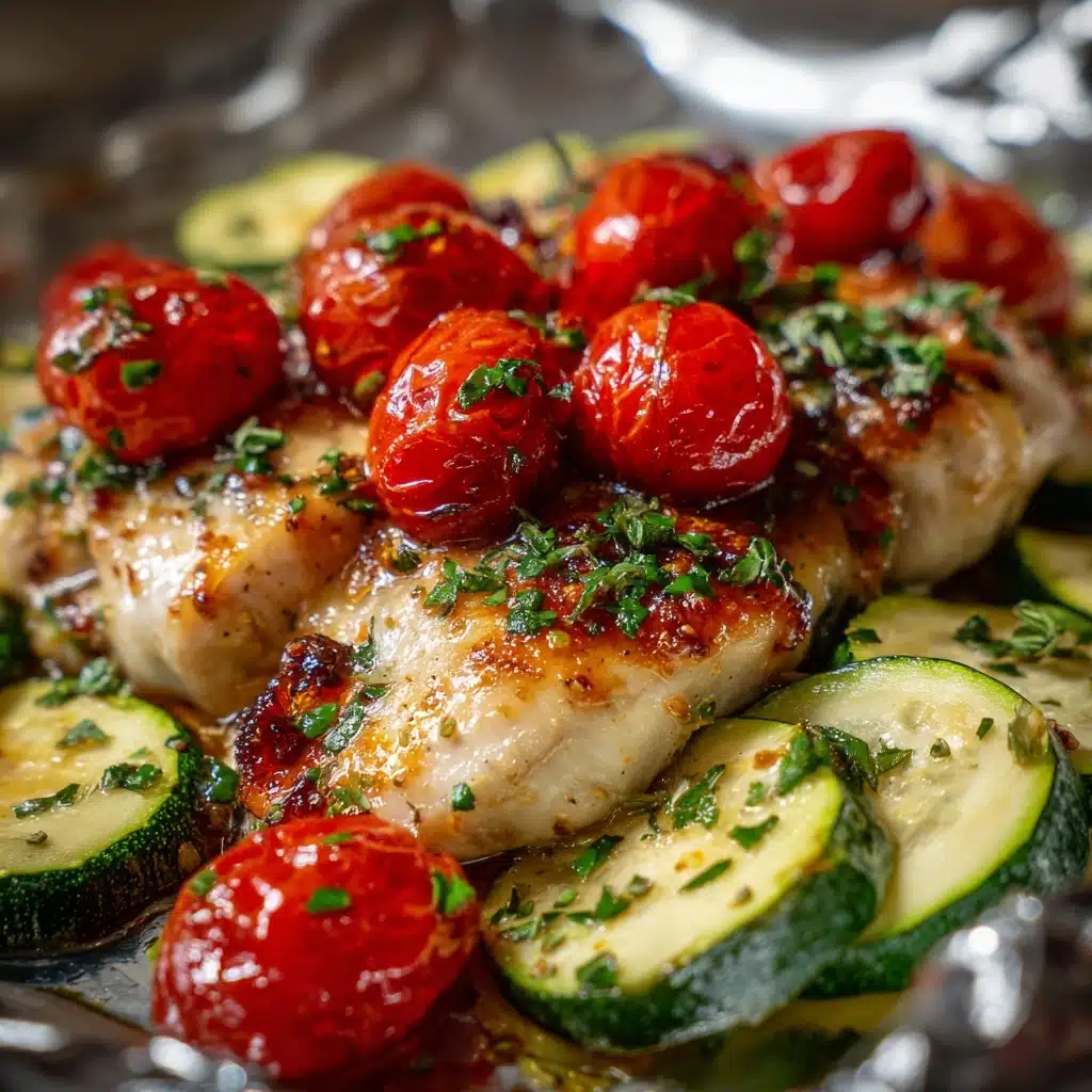 Honey Mustard Chicken Foil Packets Recipe - Recipe Image