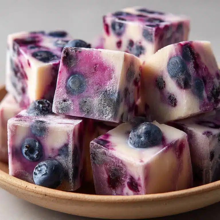 Frozen Yogurt-Dipped Blueberries Recipe