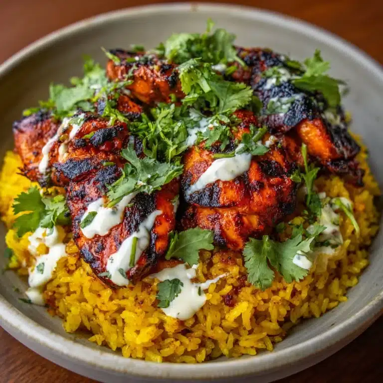 One-Pan Tandoori Chicken and Rice Recipe