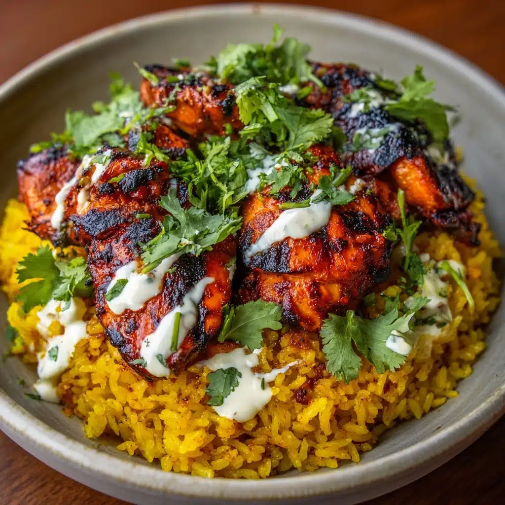 One-Pan Tandoori Chicken and Rice Recipe