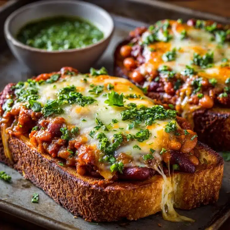 Chili Cheese Toast Recipe