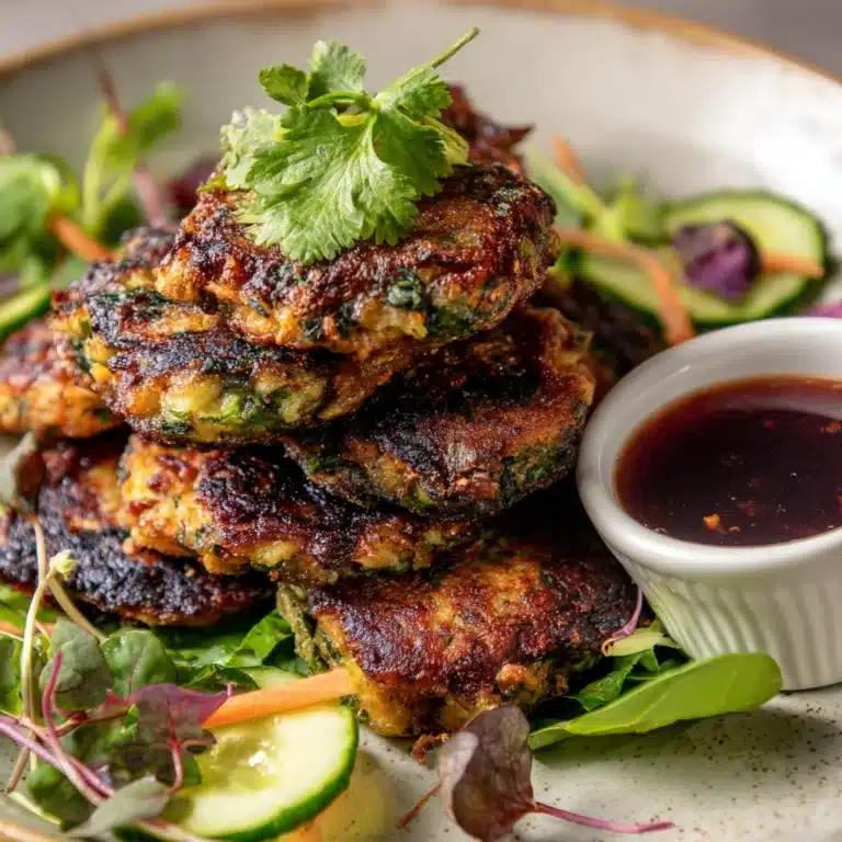 Crispy Tofu and Veggie Patties Recipe