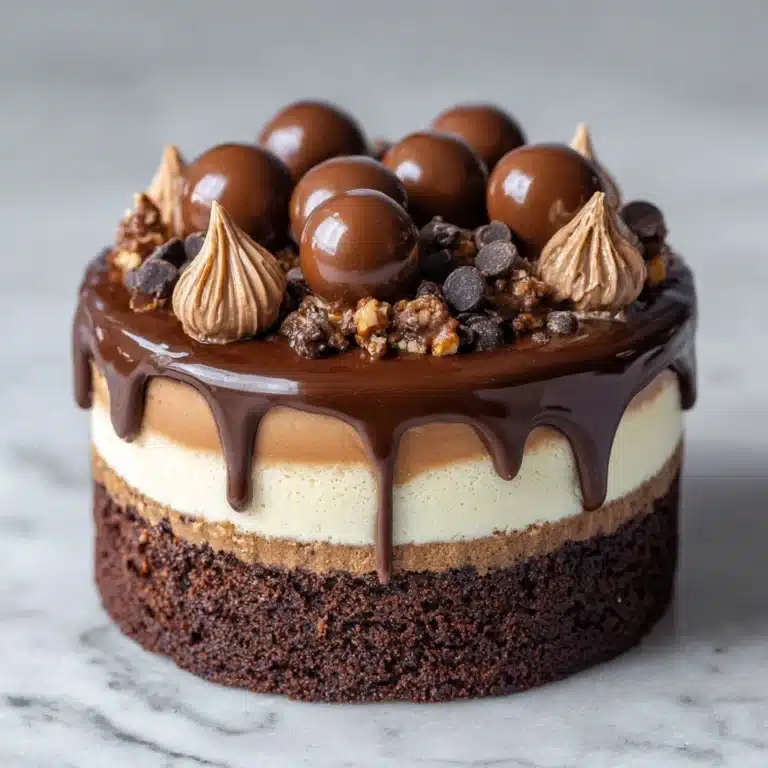 Cookie Dough Brownie Cake Recipe