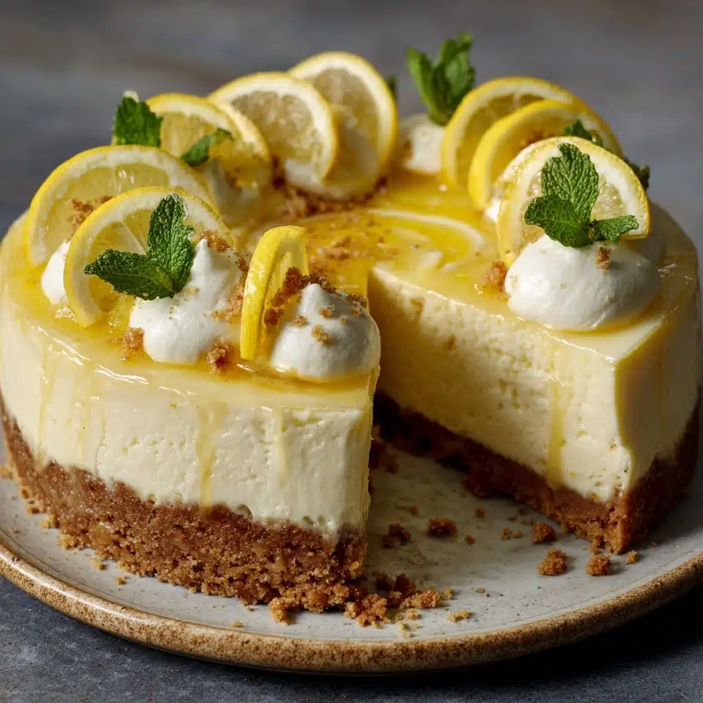 Lemon Cheesecake Cake Recipe