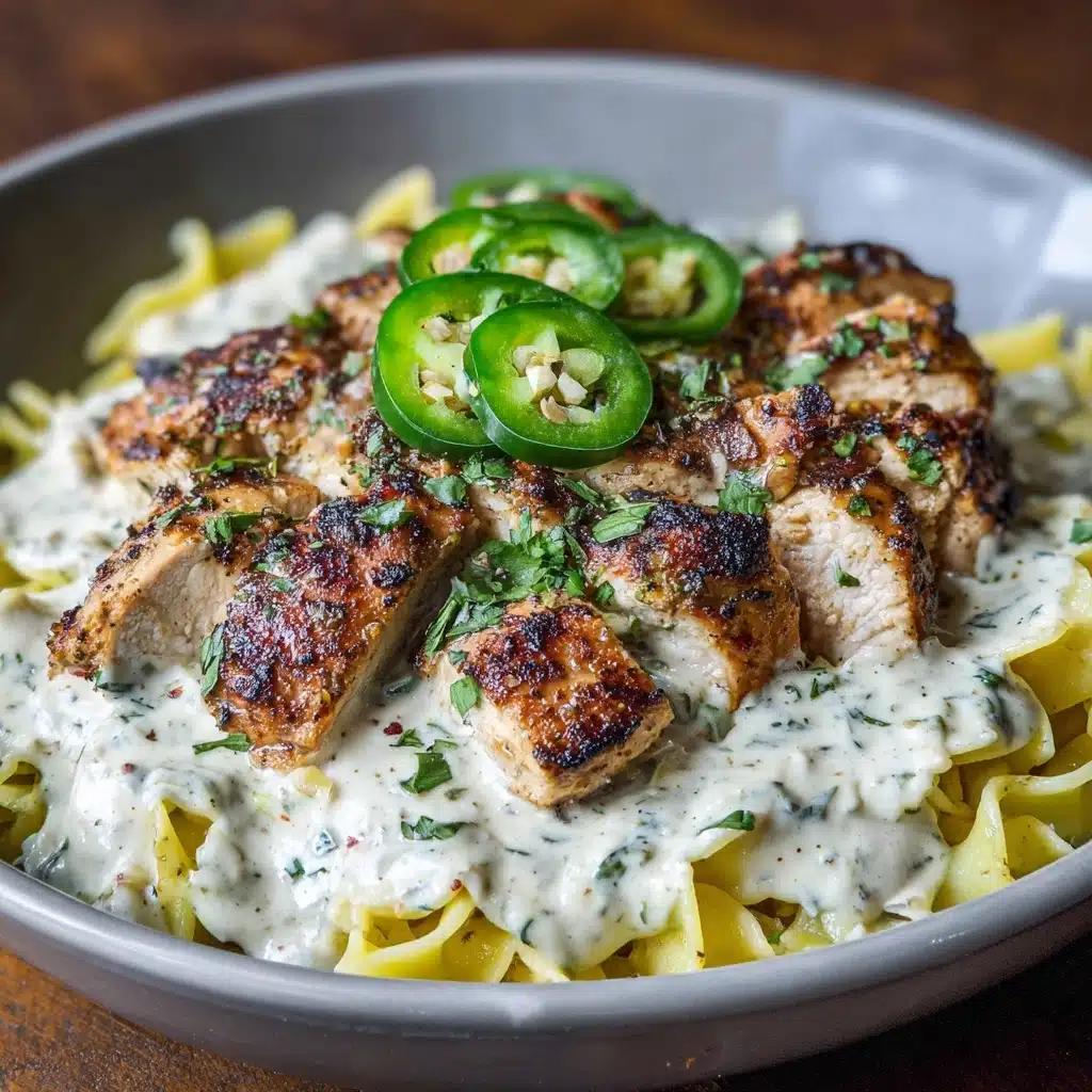 Creamy Jalapeño Popper Chicken Spaghetti Dinner Recipe - Recipe Image