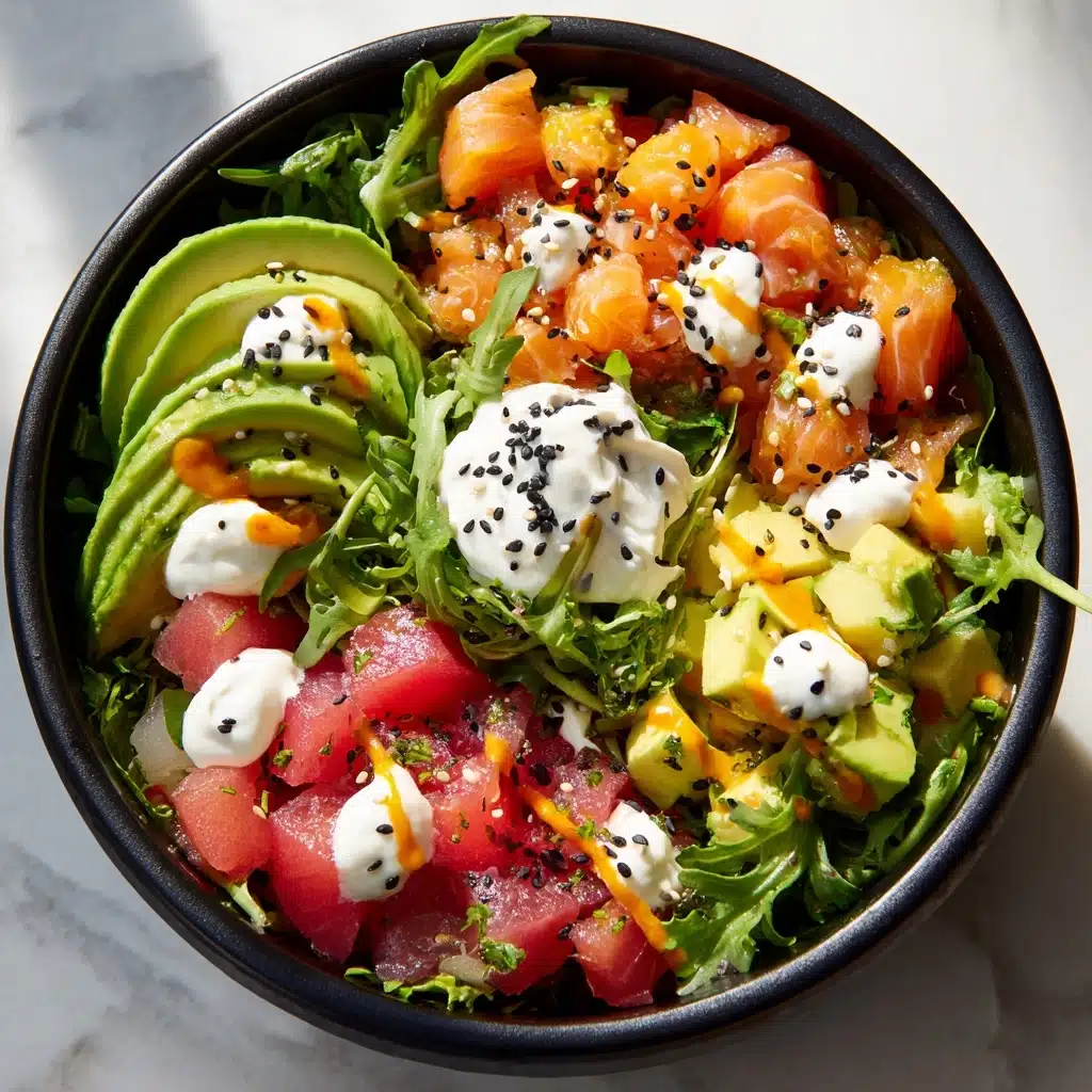 Poke-Inspired Salad Bowl Recipe - Recipe Image