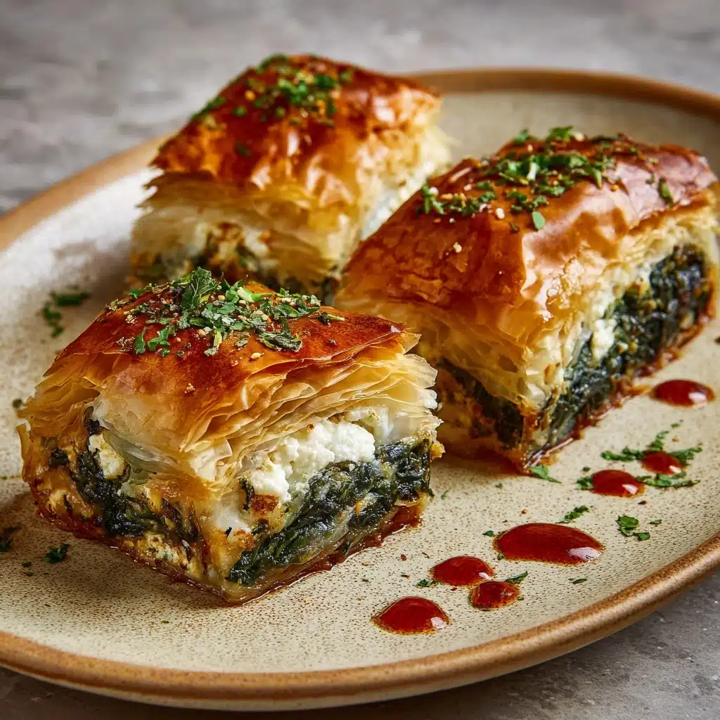 Easy Gluten Free Spanakopita Parcels Recipe - Recipe Image