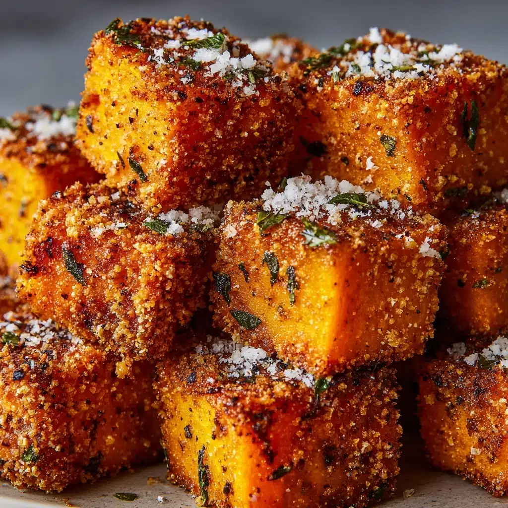 Crispy Cheesy Sweet Potato Bites Recipe - Recipe Image
