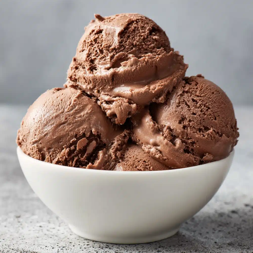 Creamy Frozen Chocolate Ice Cream Recipe - Recipe Image