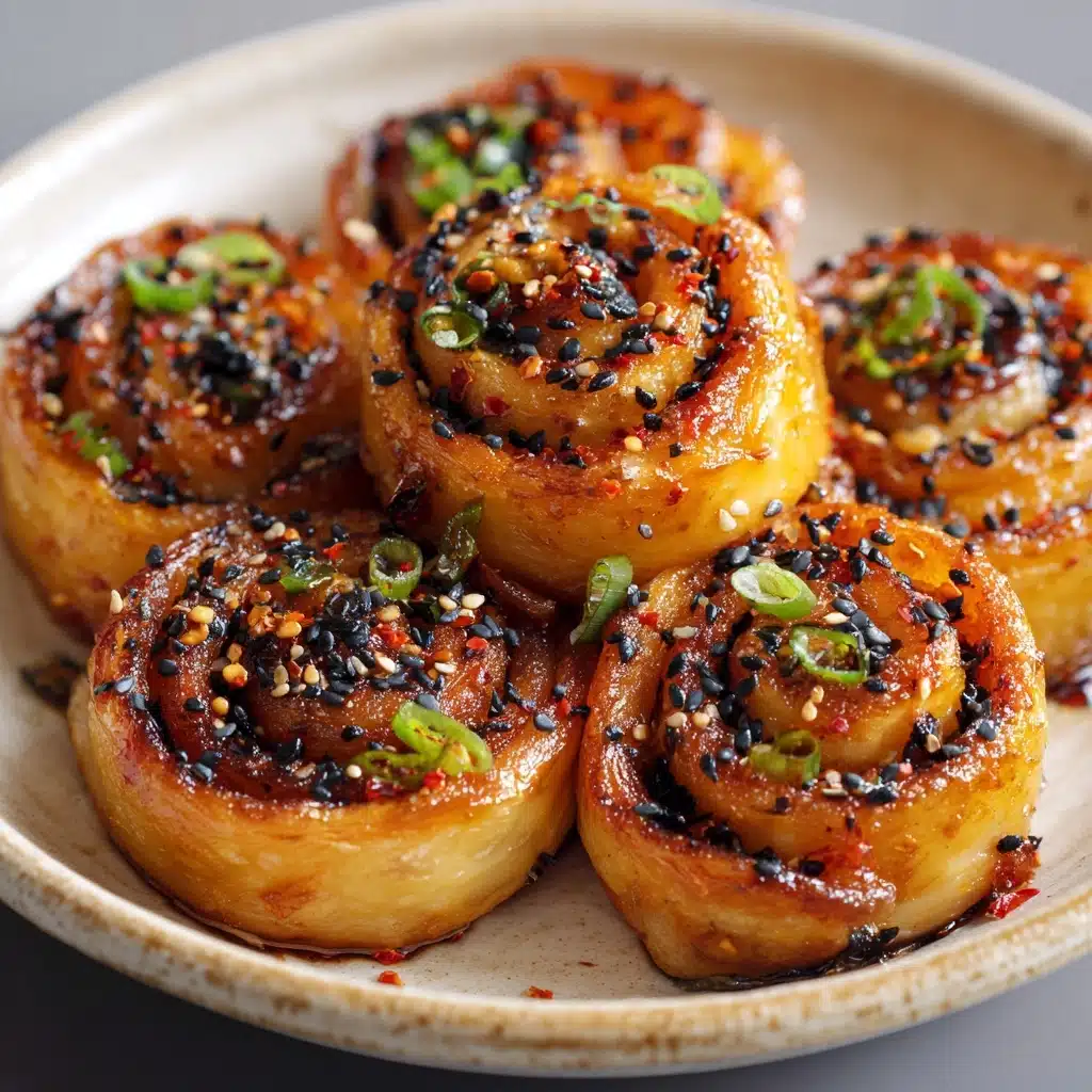 Cheesy Gochujang & Spring Onion Swirls Recipe - Recipe Image