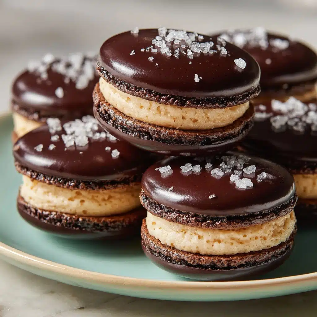 Elsa’s Chocolate Dipped Macaroons Recipe - Recipe Image