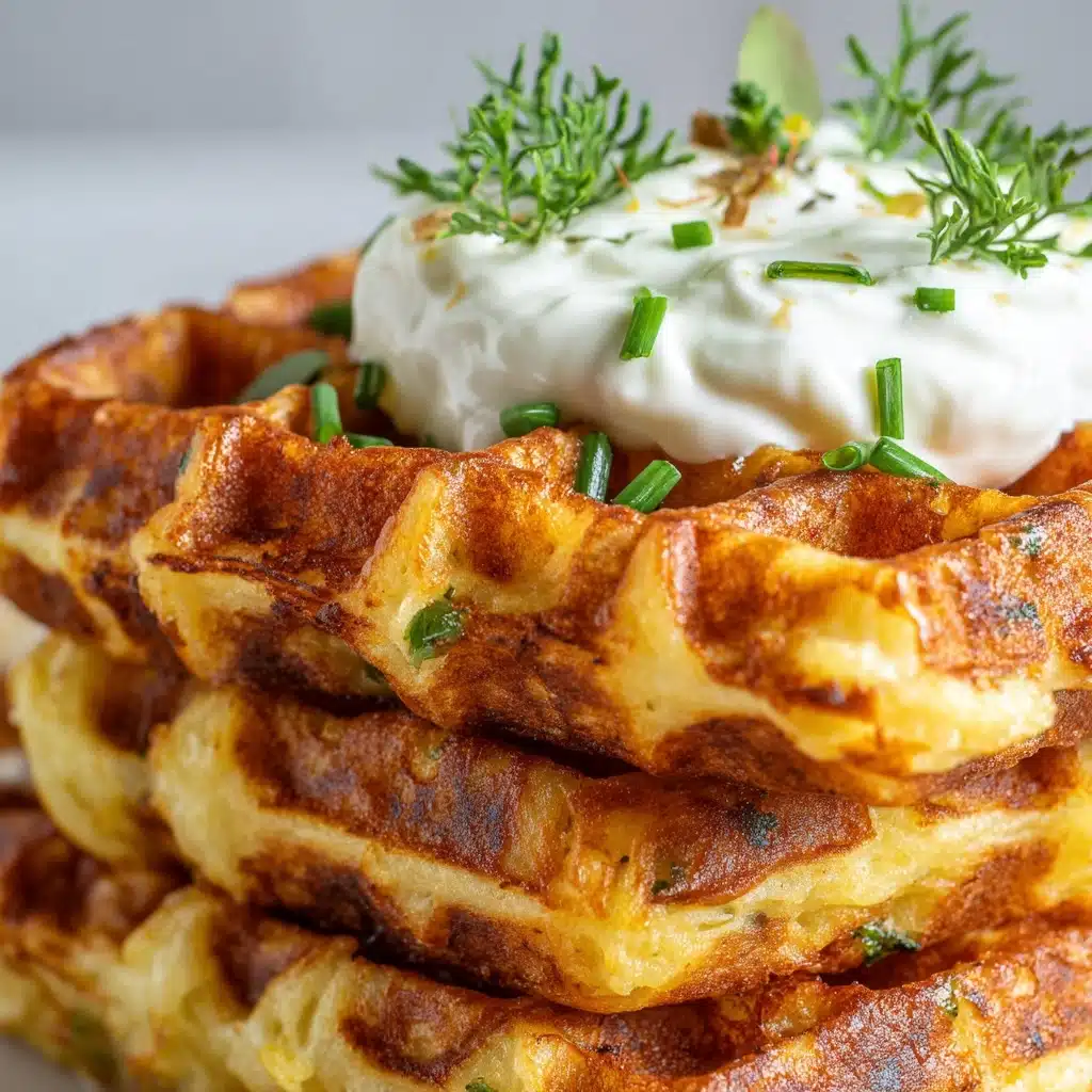 Healthy Hashbrown Chaffle Recipe - Recipe Image