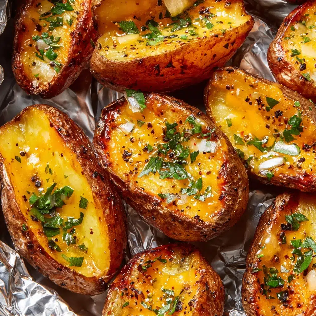 Crock Pot Foil-Wrapped Potatoes Recipe
