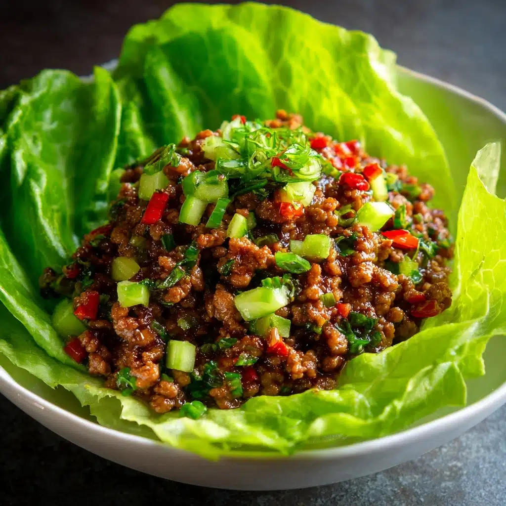Beef Lettuce Wraps Recipe