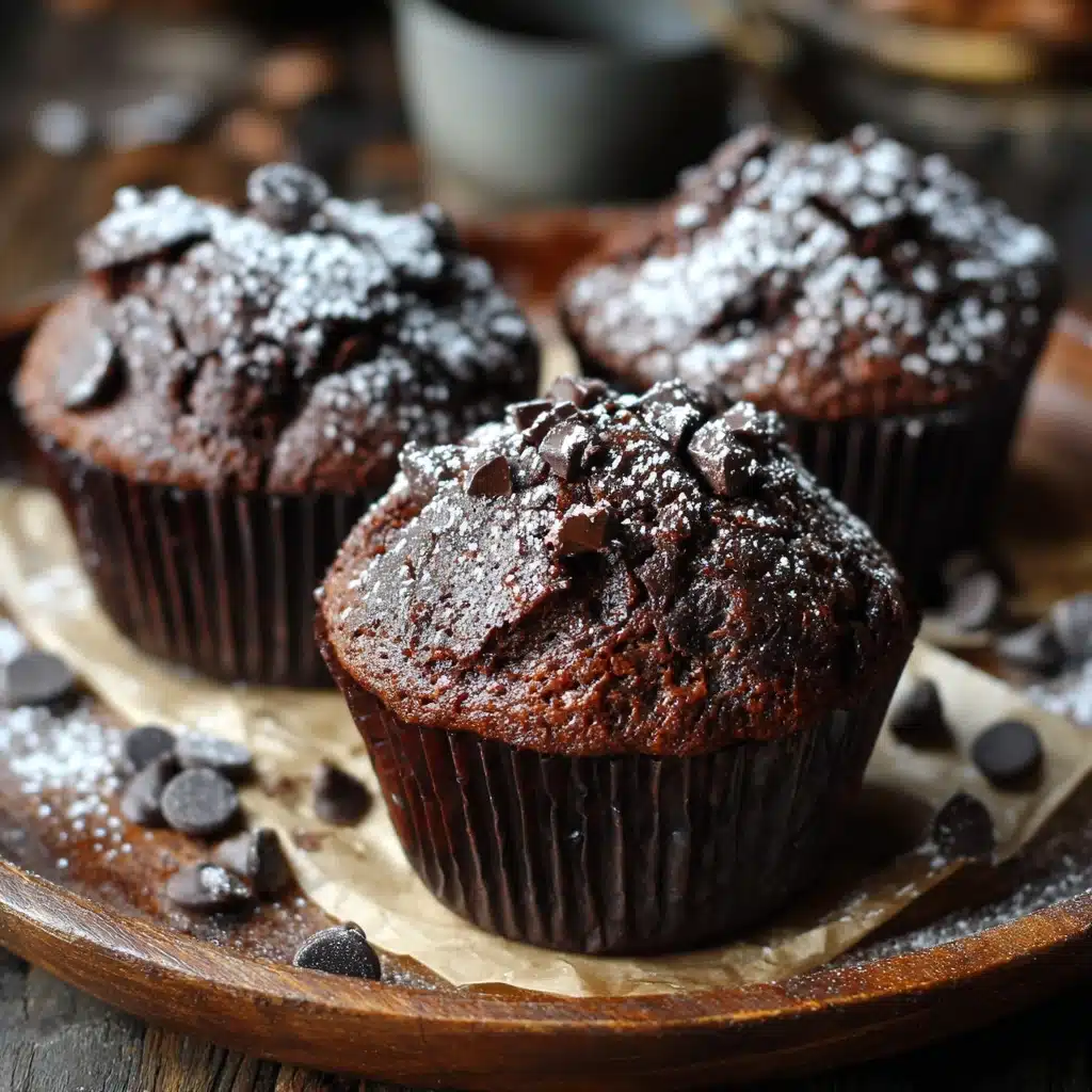 Costco Chocolate Muffins (Homemade Version!) Recipe - Recipe Image