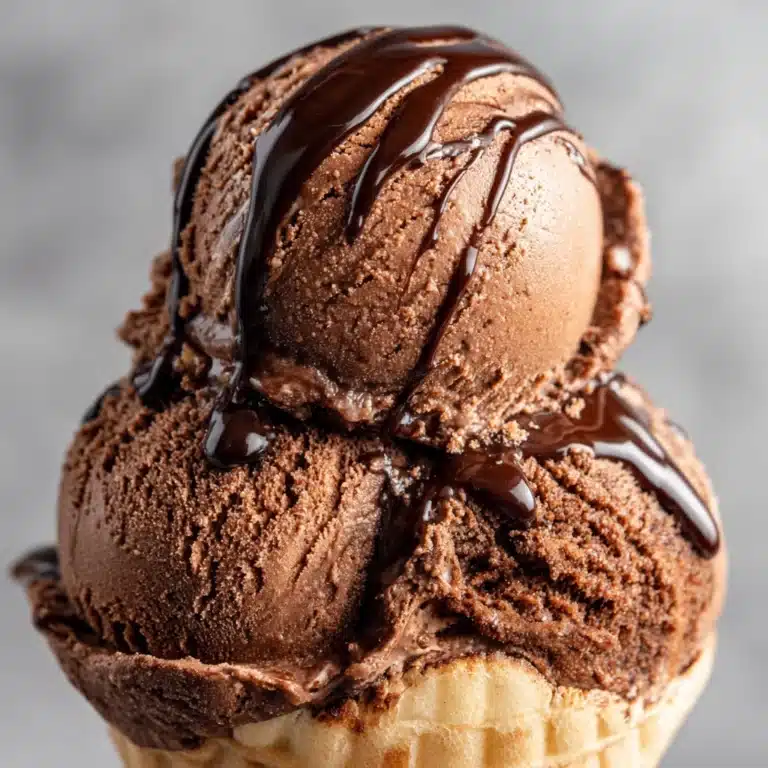 Homemade Chocolate Ice Cream Recipe