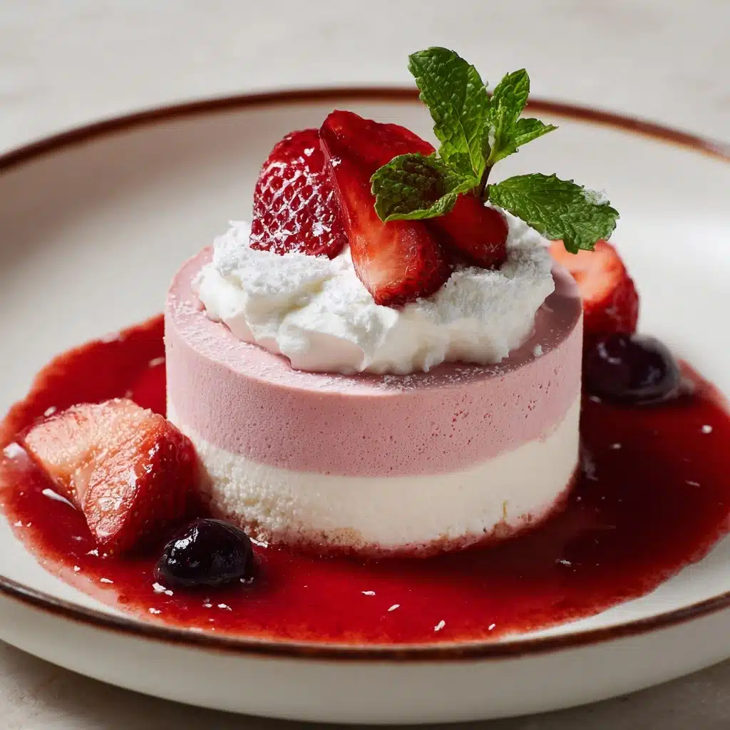 Strawberry Jello Fluff Recipe - Recipe Image