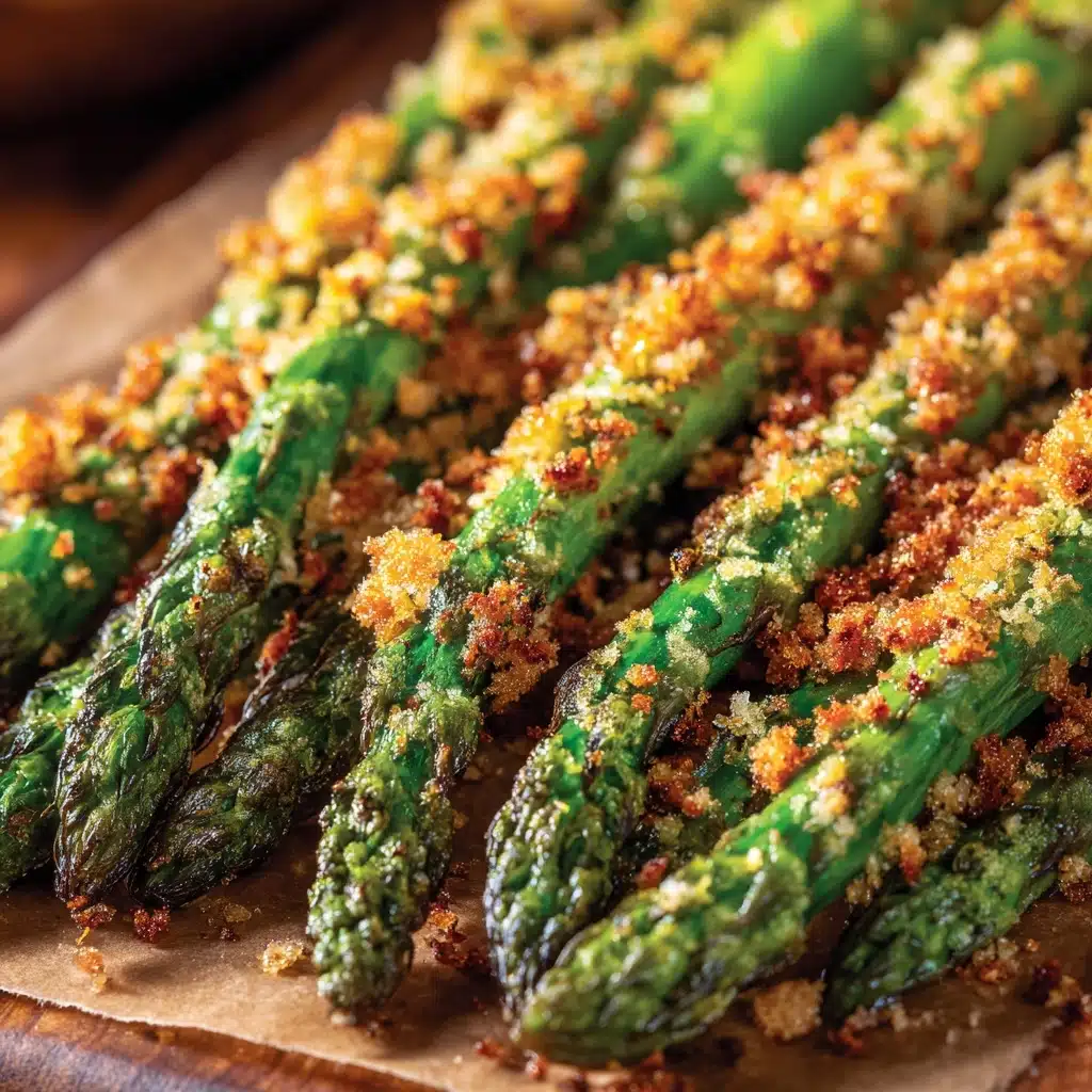 Crispy Parmesan Asparagus Sticks Recipe - Recipe Image