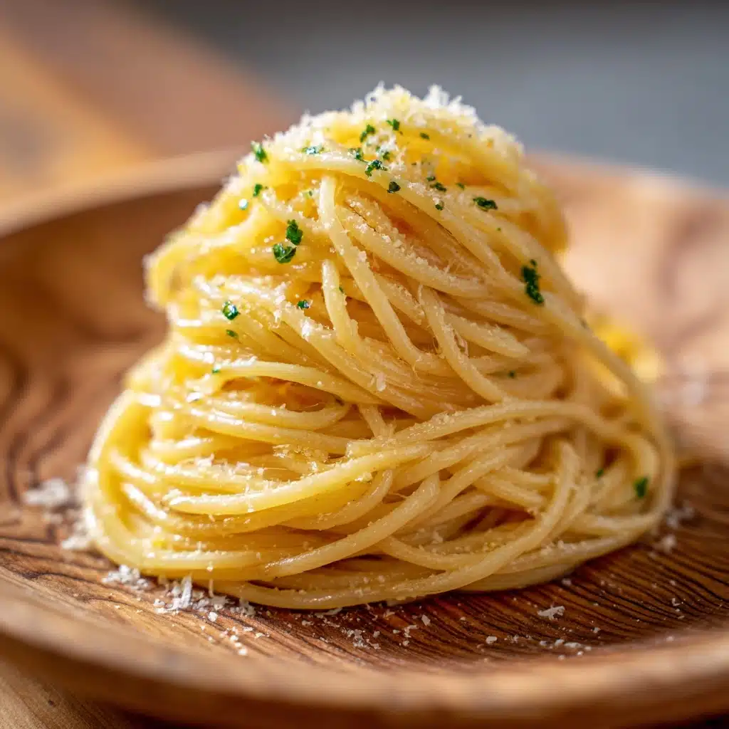Easy Butter Garlic Spaghetti Recipe - Recipe Image