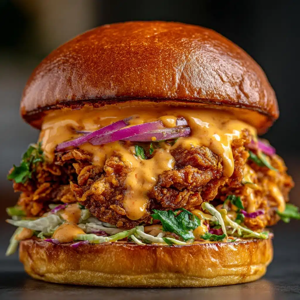 Thai Fried Chicken Sandwich Recipe - Recipe Image