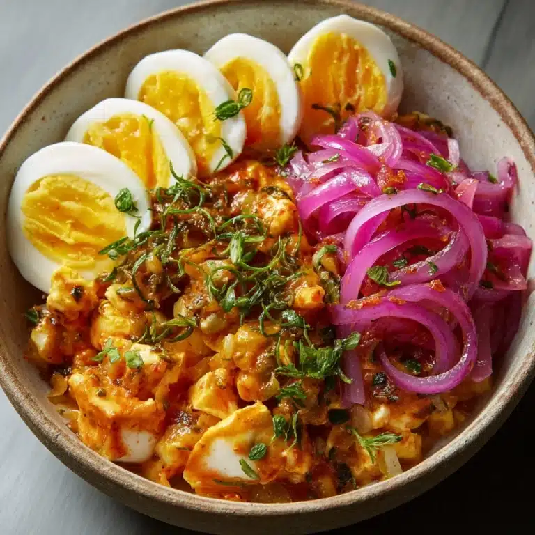 Harissa Egg Salad Recipe