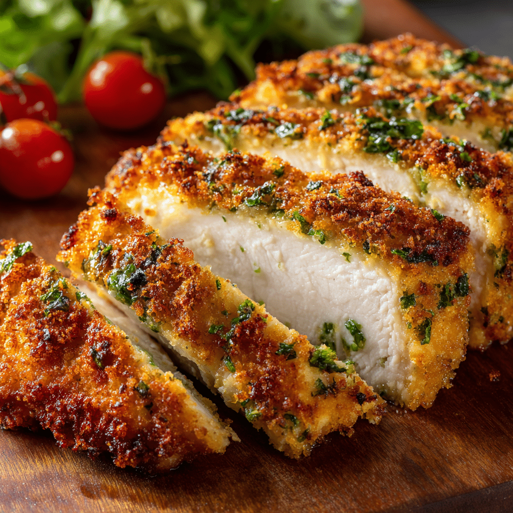 Juicy Mayo-Parmesan Crusted Chicken Recipe - Recipe Image