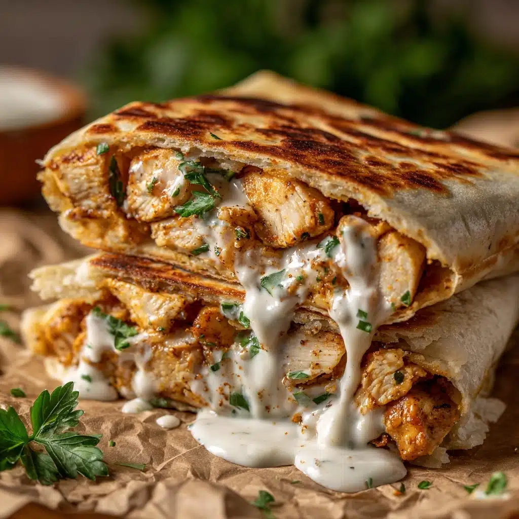 Ranch Chicken Wraps Recipe - Recipe Image