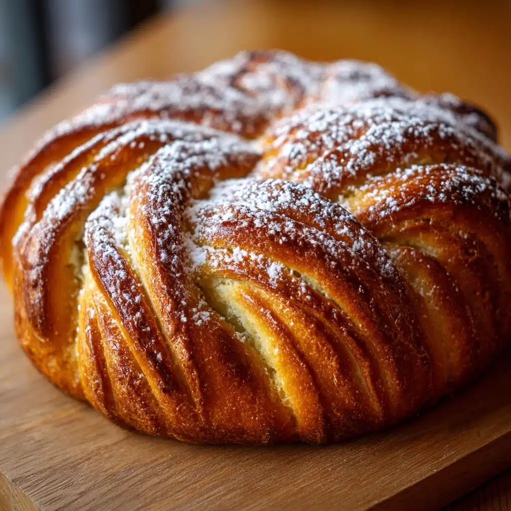 Classic Ensaymada Bread Recipe - Recipe Image