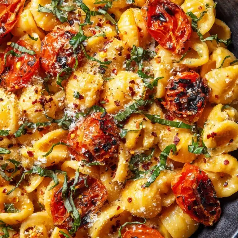 Spicy Tomato Garlic Confit Pasta Recipe