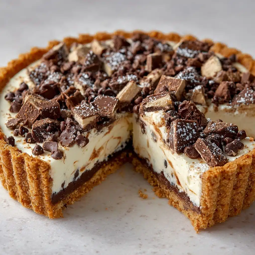 Chocolate Chip Cannoli Pie Recipe - Recipe Image