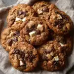 Chocolate Chip Cookies with Oatmeal & Coconut Recipe
