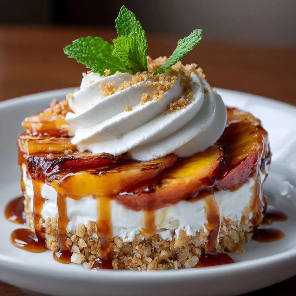 Grilled Peach Sundaes Recipe - Recipe Image