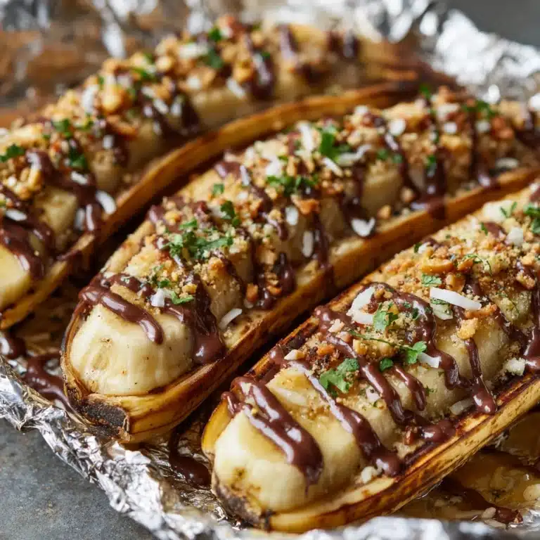 Easy Campfire Banana Boats Recipe