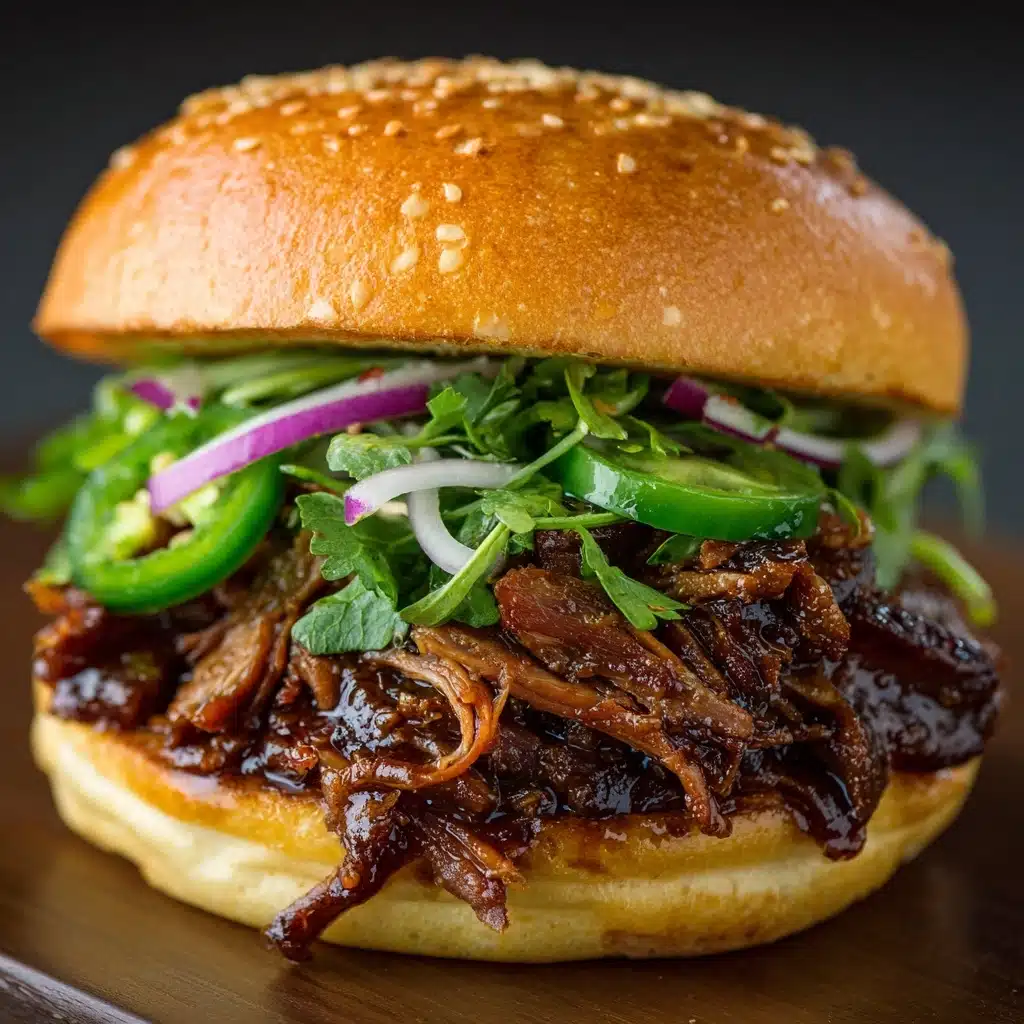 Teriyaki Beef Burger Recipe - Recipe Image