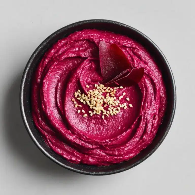 Roasted Beetroot Hummus Recipe