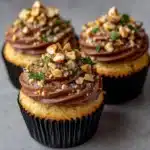 Nutella Hazelnut Cupcakes Recipe