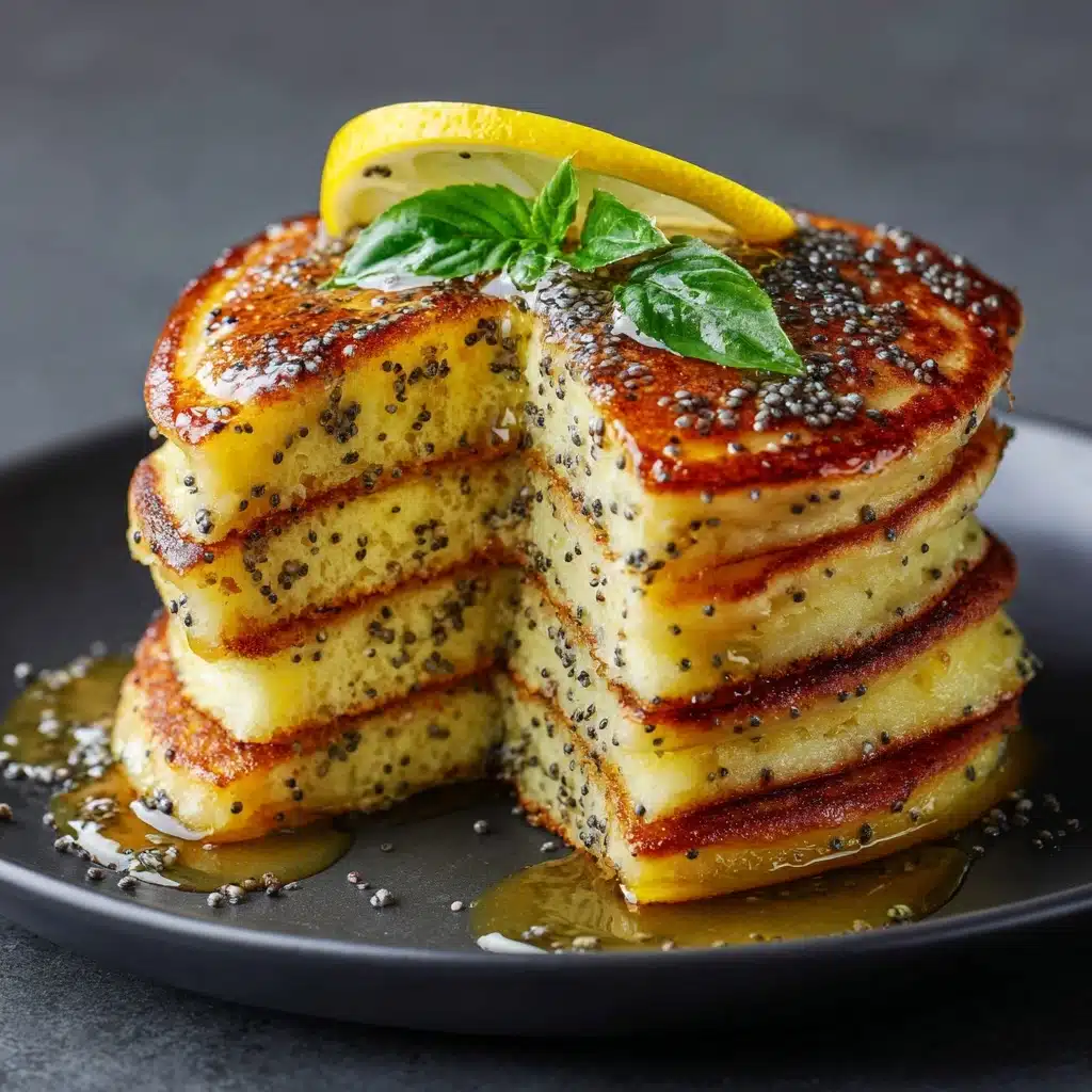 Lemon Poppy Seed Pancakes Recipe - Recipe Image