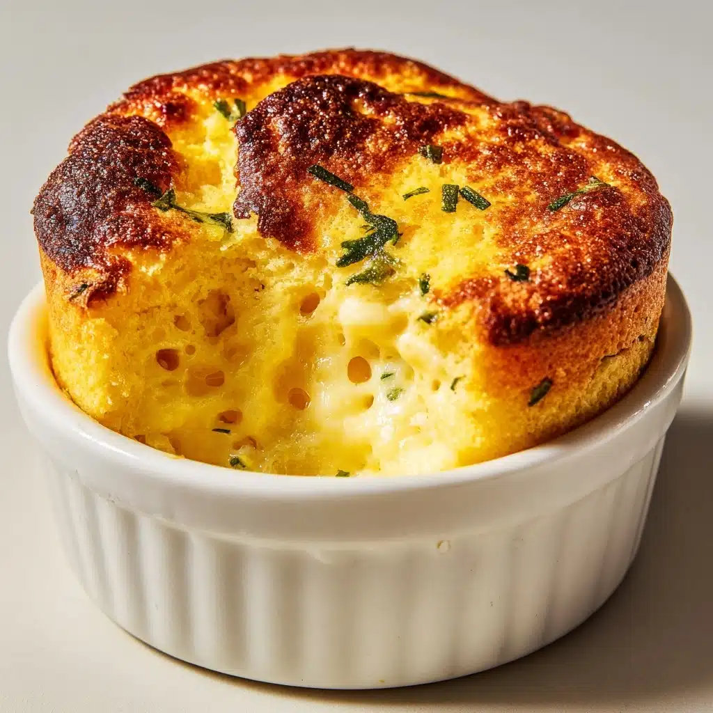French Cheese Soufflé Recipe - Recipe Image