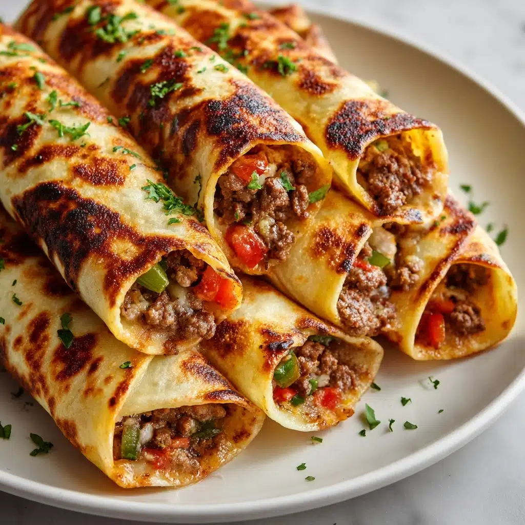 Ground Beef Tortilla Wraps Recipe - Recipe Image