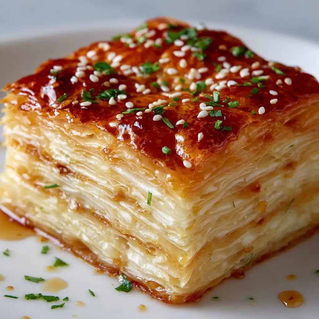 Pepper Jelly & Cream Cheese Puff Pastry Squares Recipe - Recipe Image