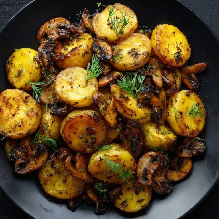 Pan-Fried Potatoes with Chanterelles Recipe